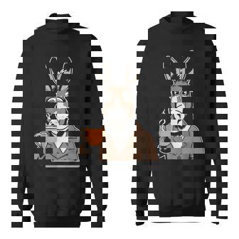 Burro Café Granjero Granja Animales Mula Asno Camisa de entrenamiento - Regaloses