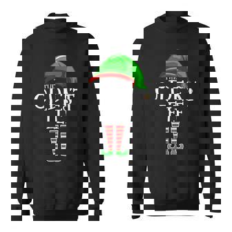 Cadeau De Noël Pour Groupe De Famille D'elfes Le Plus Ancien Drôle Sweater e - Cadeauxyz
