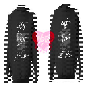 Camicia Con Scritta Make Love Not War Con Scritta Make Love Not War Lingua Italiana Non Garantita Felpa - Novitaregali