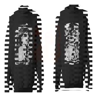 Camisa De Anime Gótica Creepy Horror Anime Manga Japonés Camisa de entrenamiento - Regaloses