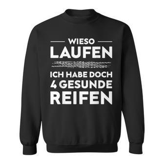 Car Mechatronics Mechanic 4 Tyres Sweatshirt - Geschenkecke