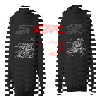 Cbr Motorcycle Motorcycle Road Racing Biker Sports Bike Cbr Sweatshirt - Thegiftio