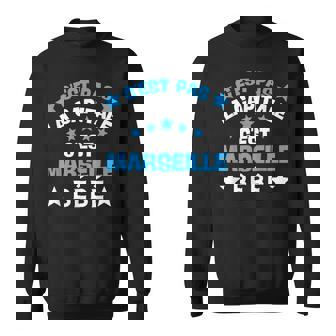C'est Pas La Capitale Marseille Marseillaise Cadeau Drôle Sweater e - Cadeauxyz