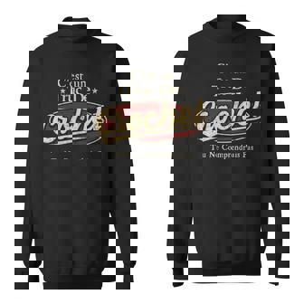 C'est Un Truc De Crochet Tu Ne Comprendrais Pas Avec Nom Personnalisé Sweatshirt - Thegiftio UK
