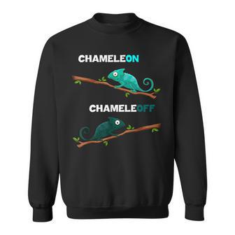 Chameleon Chameleoff Chameleon Slogan Sweatshirt - Geschenkecke