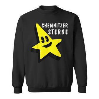 Chemnitz Sachsen Chemnitzer-Stern Graffitis Lustige Sterne Sweatshirt - Geschenkecke