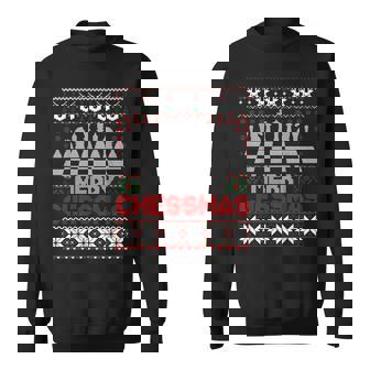 Chess Player Merry Chessmas Christmas Ugly Sweater Sweatshirt | Mazezy