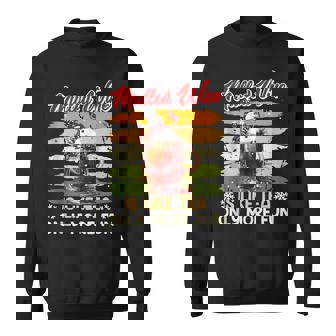 Christmas Market MULLED WINE IS LIKE TEA Christmas Tank Top Sweatshirt - Monsterry