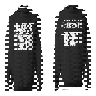 Class Of 1981 Graduation High School College Reunion Sweatshirt - Monsterry