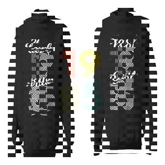 Class Of 1985 Retro Vintage Class Reunion Party Celebration Sweatshirt | Mazezy