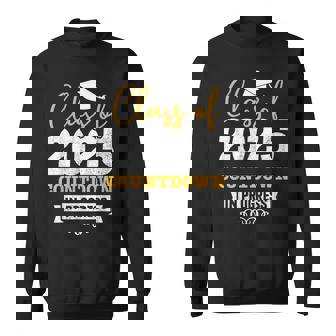 Class Of 2025 Countdown In Progress Senior Graduate Sweatshirt | Seseable UK