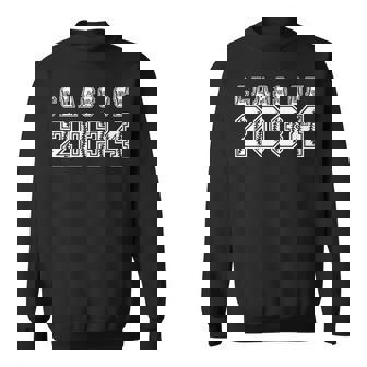 Class Of 2034 Grow With Me High School Graduation Baseball Sweatshirt - Monsterry