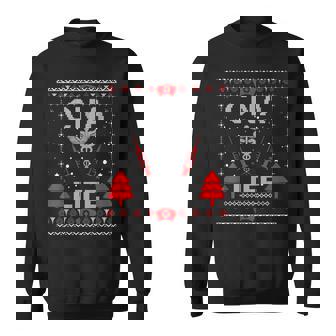 Cna Life Ugly Christmas Sweaters Matching Group Xmas Sweatshirt | Seseable CA