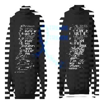 Colon Cancer Awareness Friends Fighter Warrior Support Sweatshirt - Thegiftio UK