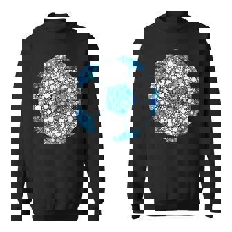 Colorful Polka Dot Soccer Lover International Dot Day Sweatshirt - Thegiftio UK