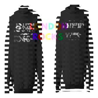 Colourful London Rocks Sweatshirt - Thegiftio UK