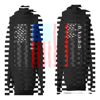 Cool Hr-Worker Accessories Things Stuff Usa Flag Sweatshirt - Monsterry