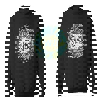 Cool Wreath Of Conifer Plants For Trees And Forest Fans Tank Top Sweatshirt - Monsterry