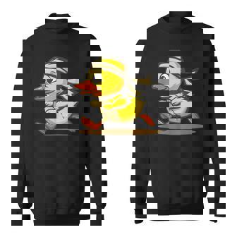 Costume De Canard Souriant Pour Les Amateurs De Sport Sweater e - Cadeauxyz