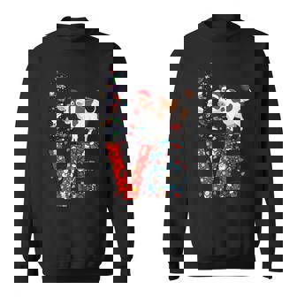 Cow Lover Xmas Ornament Decor Ugly Christmas Sweater Sweatshirt - Monsterry