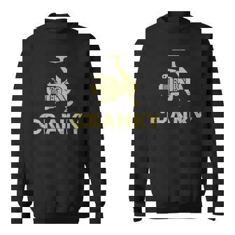 Crankbait Fishing Lure Cranky Fishing Sweatshirt - Monsterry