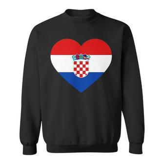 Croatia Flag Croatia Children's Croatia Hrvatska Sweatshirt - Seseable
