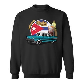 Cuba Oldtimer Havana Cigar Cuba Libre Caribbean Souvenir Sweatshirt - Geschenkecke