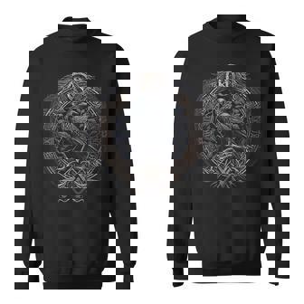 Cuervo De Odín Hombre Del Nortealhalla Mitología Nórdica Camisa de entrenamiento - Regaloses
