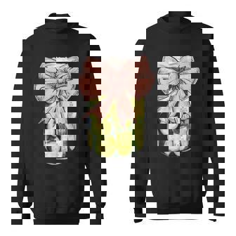 Cute Coquette Pickle Pickle SlutPickles Canning Food Lover Sweatshirt - Monsterry