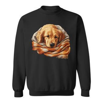 Cute Dog Official Sleep Golden Retriever Dog Sweatshirt - Geschenkecke