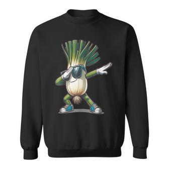 Dab Leek Dancing Dabbing Leekegetables Sweatshirt - Geschenkecke