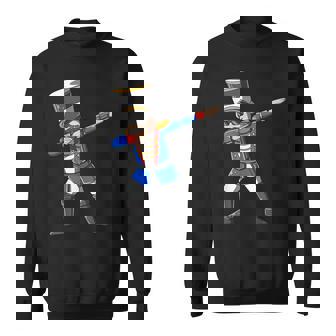 Dabbing Nutcracker Christmas Themed Nutcracker Dancers Sweatshirt - Monsterry