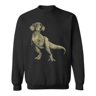 Dachshundsaurus Dachshund Dinosaur Sweatshirt - Thegiftio UK