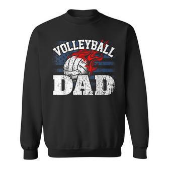 Dad Volleyball Player Father Volleyball Sweatshirt - Thegiftio UK