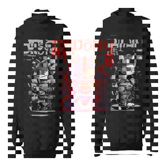Daijobu Desu Cool Anime Cat Graphic For Kawaii Japanese Fan Sweatshirt - Monsterry