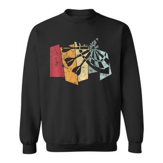 Dart Sport Retro Dartintage Bullseye Darter Sweatshirt - Geschenkecke