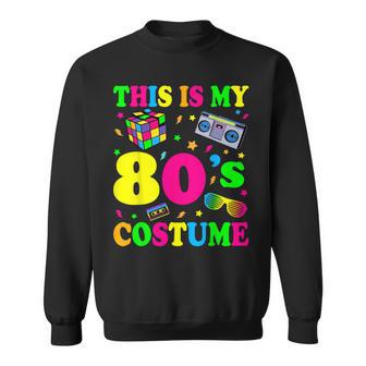 Das Ist Mein 80S Costume 1980S Party S Sweatshirt - Geschenkecke