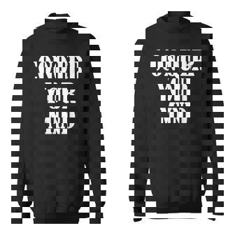 De Motivation Conquer Your Mind Sweater e - Cadeauxyz