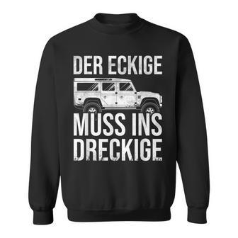 Defender D110 Geländewagen Offroad 4X4 Gelände Matsch Natur Sweatshirt - Geschenkecke