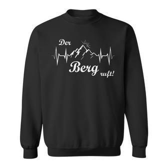 Der Berg Ruft Herzschlag Puls The Berg Rufts Sweatshirt - Geschenkecke