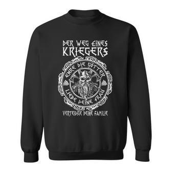 Der Weg Eines Wikinger Kriegerger Sweatshirt - Geschenkecke