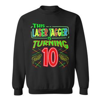 Dieser Lasertagger Wird 10 Jahre Alt Lasertagger Wird Sweatshirt - Geschenkecke