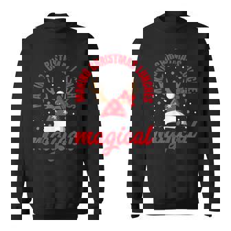 Dinner Lady Xmas Food Service Cafeteria Christmas Lunch Lady Sweatshirt - Monsterry