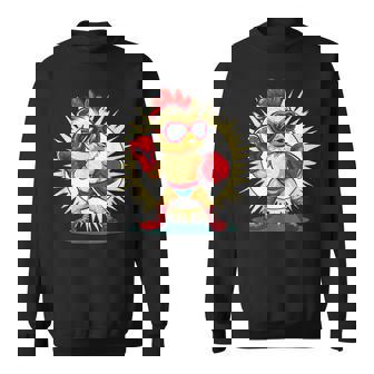 Disfraz De Pollo De Boxeo De Aspecto Divertido Para Niños Y Niñas Deportivas Camisa de entrenamiento - Regaloses