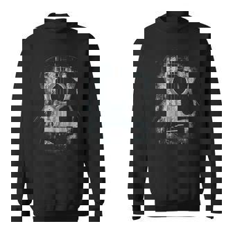 Distressed Acoustic Guitar Player Rock & Roll Sweatshirt | Seseable UK