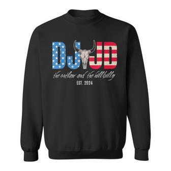 Dj And Jd The Outlaw And The Hillbilly Est 2024 Sweatshirt - Thegiftio UK