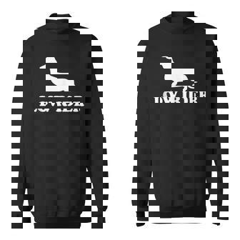 Dog Lover Low Rider Dachshund Tank Top Sweatshirt - Monsterry