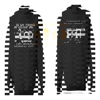 Don't Ghost Your Feelings Halloween Mental Health Awareness Sweatshirt - Thegiftio UK