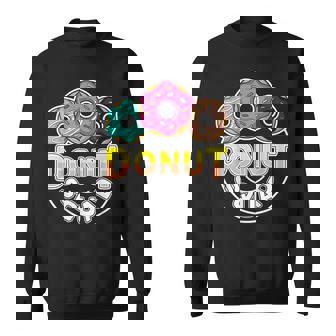 Donut Squad Matching Donut Party Crew Doughnut Sprinkles Sweatshirt | Mazezy