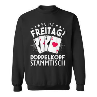 Doppelkopf Stammtisch Doppelkopf Sweatshirt - Geschenkecke